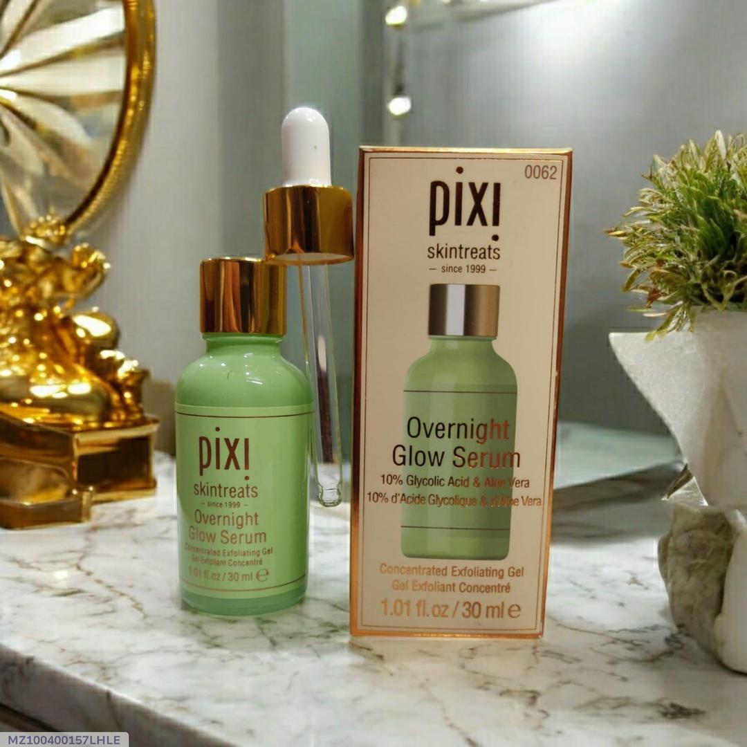 Overnight Glow Serum 10% Glycolic Acid Aloe Vera