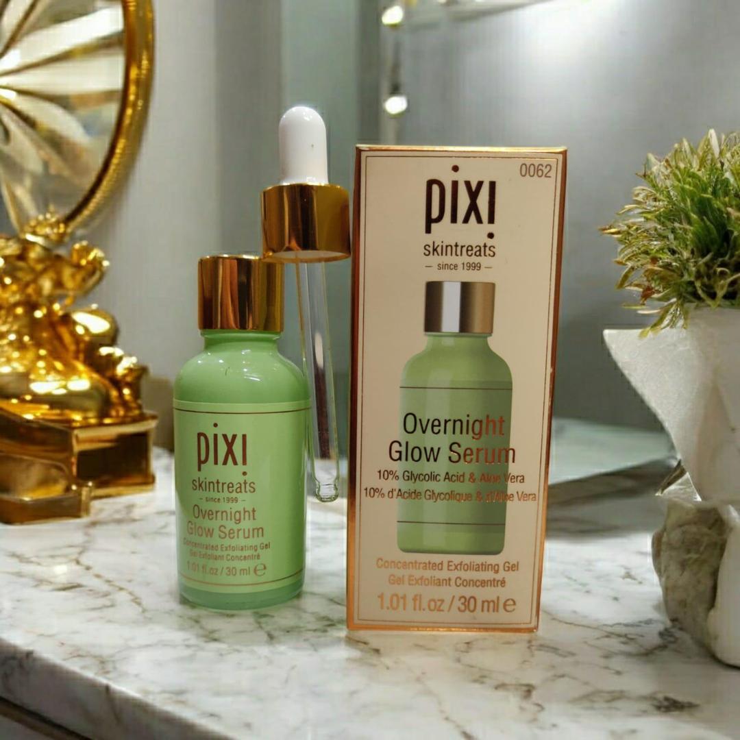 Overnight Glow Serum 10% Glycolic Acid Aloe Vera