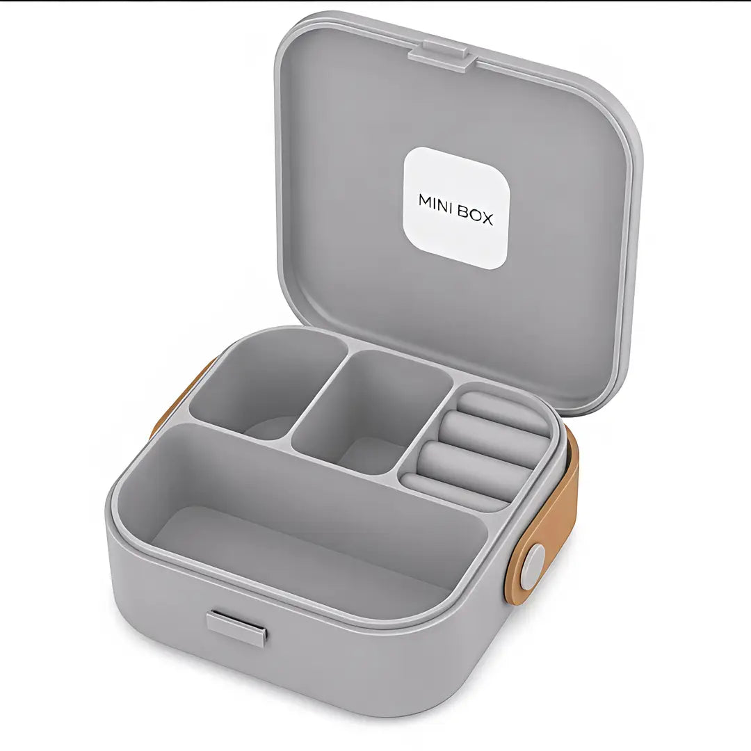 Premium Travel Metal Jewellery Box
