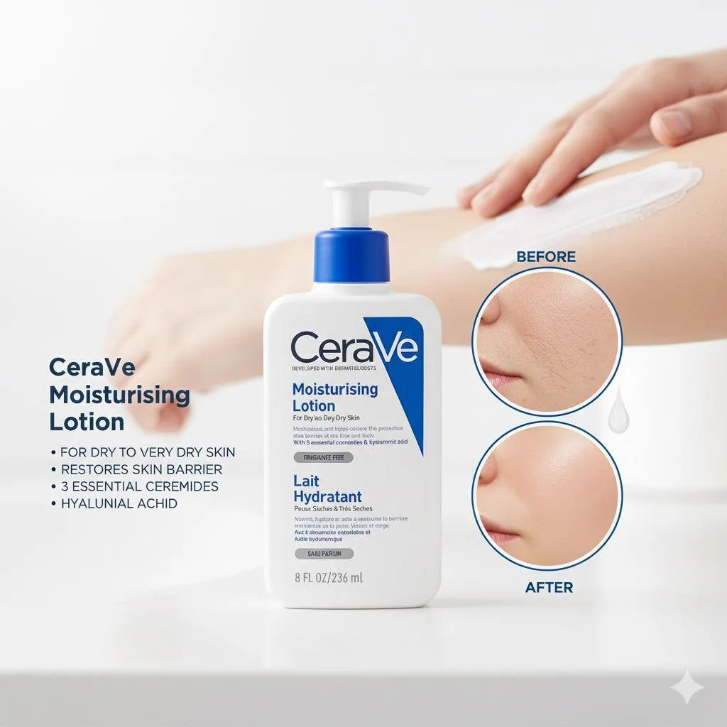 CeraVe Moisturizing Lotion 150g Dry Skin Hydrator