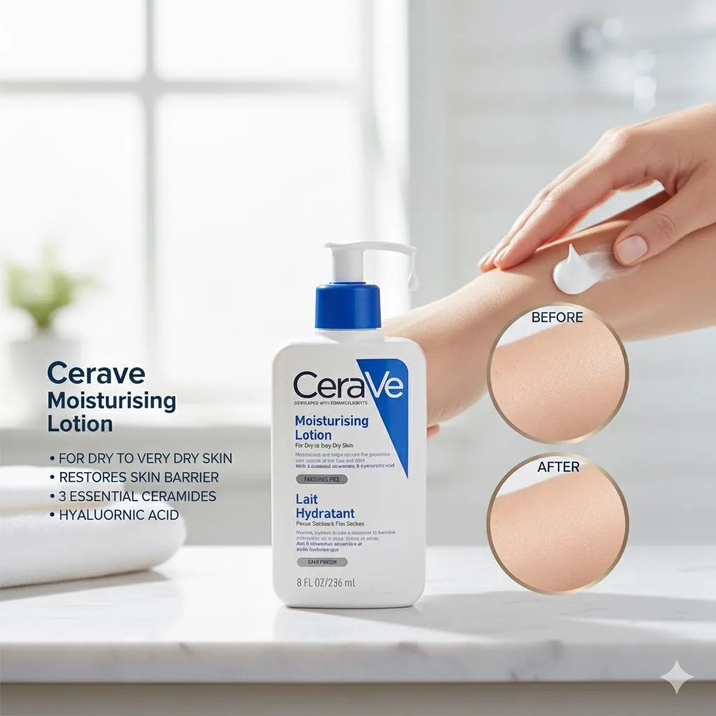 CeraVe Moisturizing Lotion 150g Dry Skin Hydrator