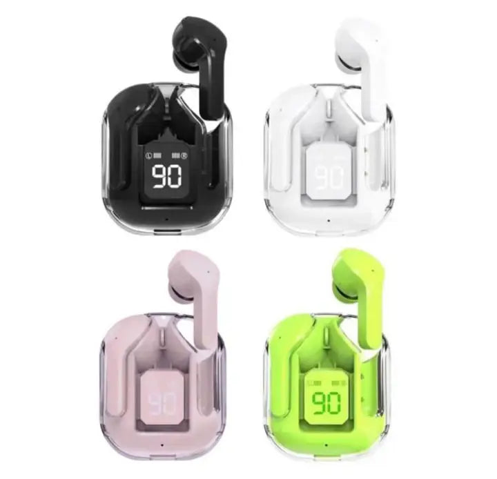 Air31 TWS Wireless Earbuds | Transparent Case | Touch Control | Bluetooth Earphones