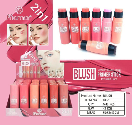 2 in 1 Blush Primer Stick for Pakistani Skin Types