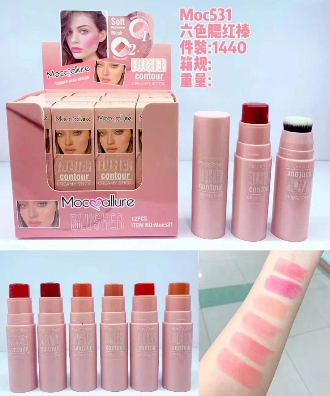 2 in 1 Glowy Blush Stick for Pakistani Skin
