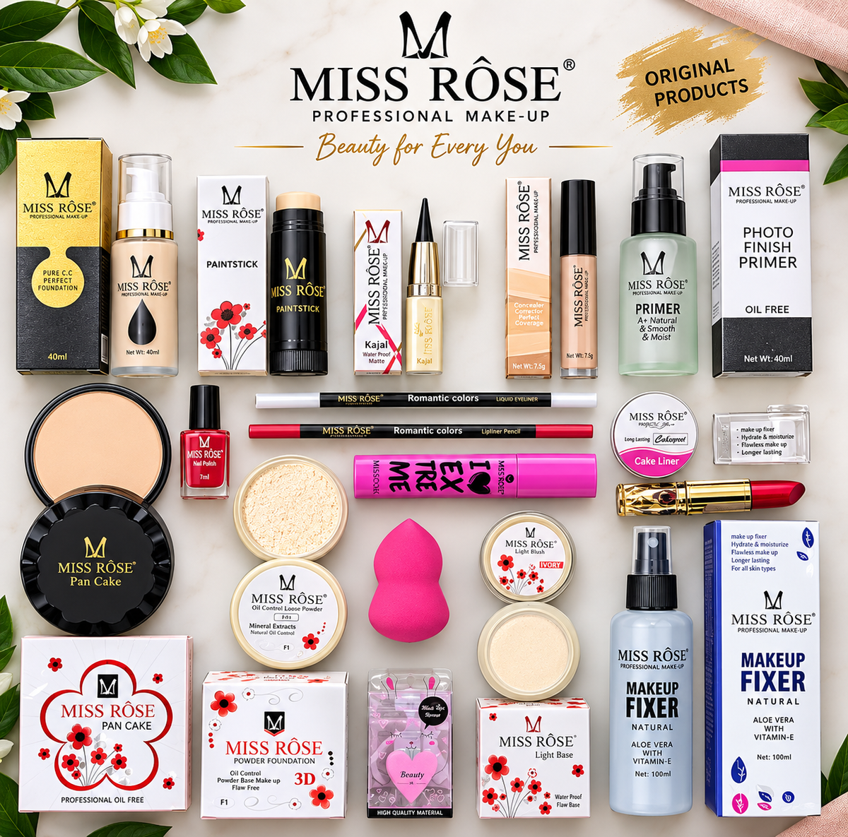 17-in-1 Waterproof Makeup