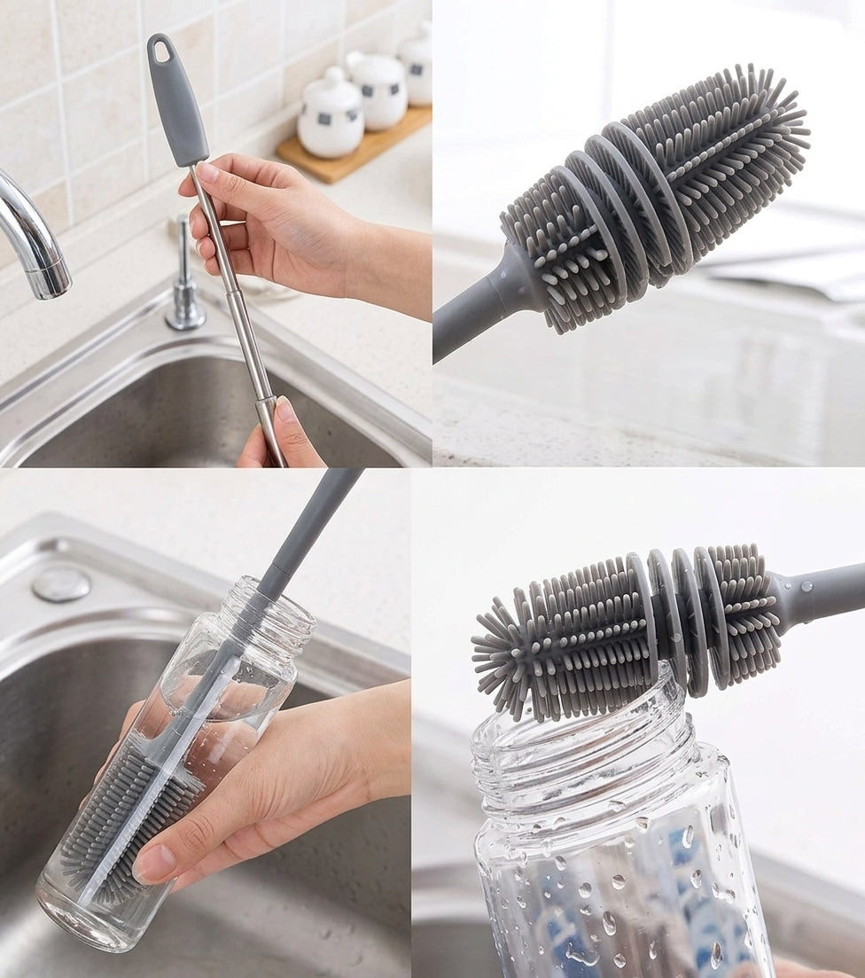 360° Flex Silicone Bottle Cleaner