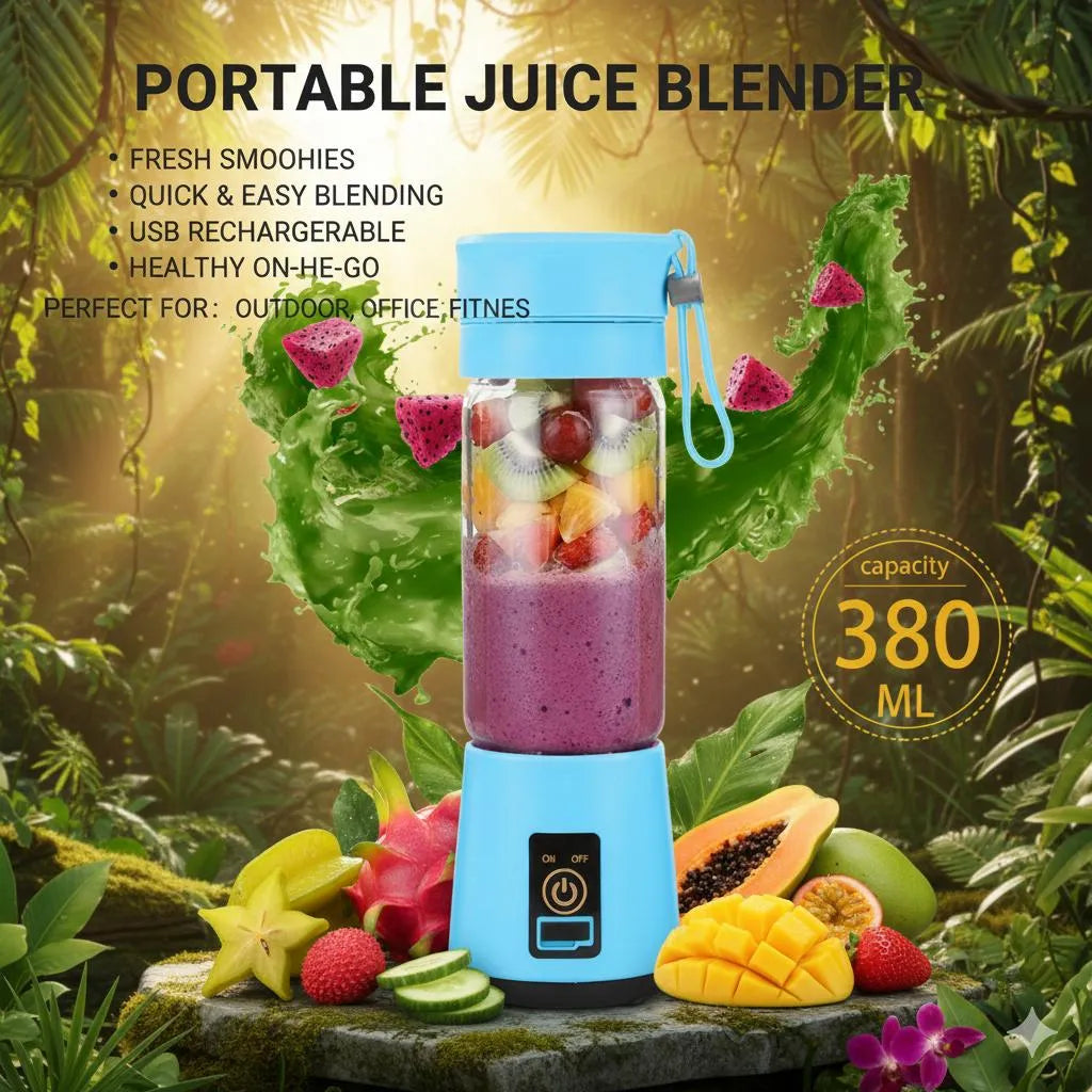Portable Rechargeable juice blender