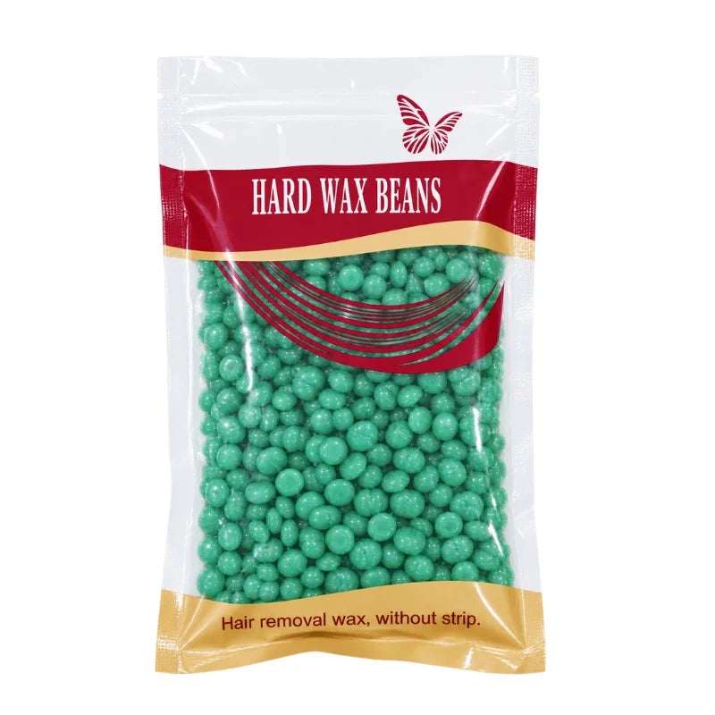 Hard Wax Beans  | Painless Hair Removal Wax Beads for Body & Facial Hair 100g