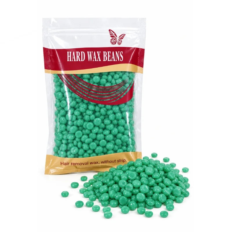 Hard Wax Beans  | Painless Hair Removal Wax Beads for Body & Facial Hair 100g