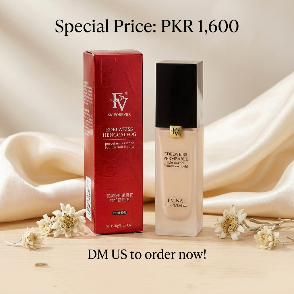 FV Edelweiss Foundation 24Hr Matte Poreless Cover