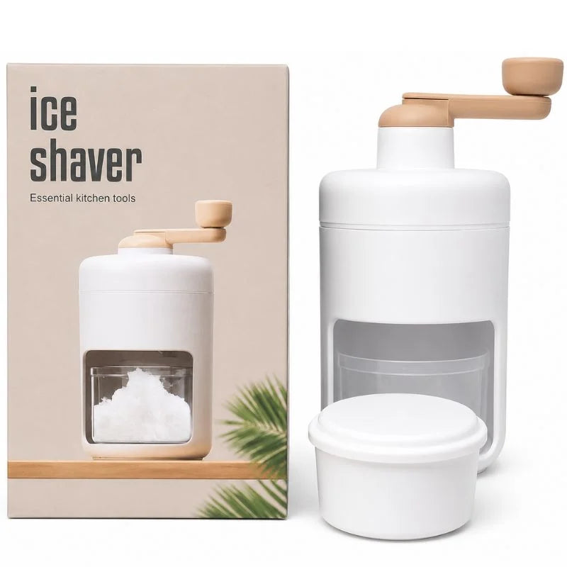 Portable Manual Ice Shaver & Slush Maker