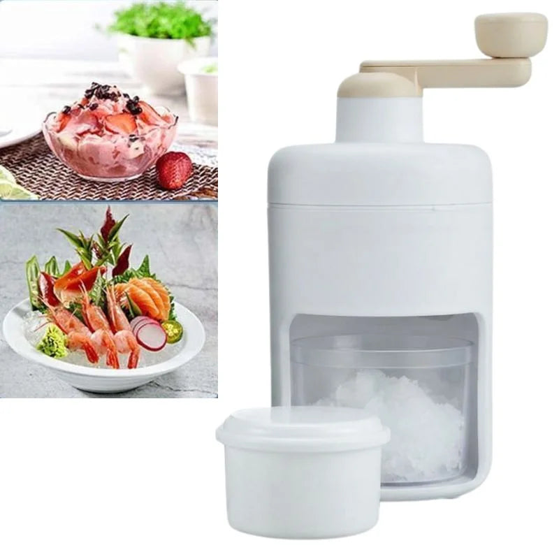 Portable Manual Ice Shaver & Slush Maker